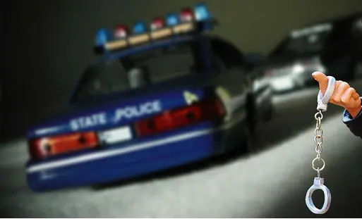Police Car & DUI DWI Arrest