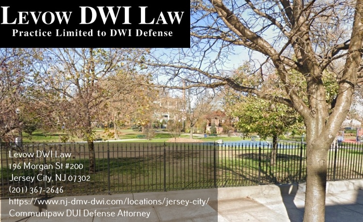 DUI defense attorney in Communipaw, NJ near Lafayette Park