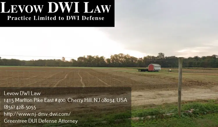 DUI defense attorney in Greentree, NJ near farm