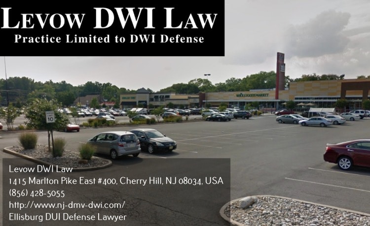 DUI defense lawyer in Ellisburg, New Jersey near shopping center