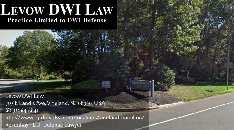 DUI defense lawyer in Rosenhayn, New Jersey near St. Mary Church