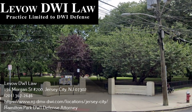 DWI defense attorney in Hamilton Park, NJ near Hamilton Park