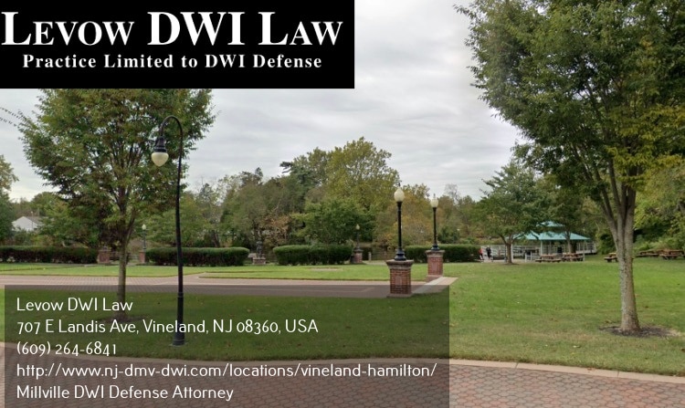 DWI defense attorney in Millville, NJ near waterfront park