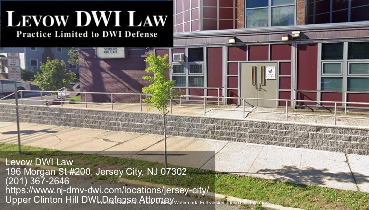 DWI defense attorney in Upper Clinton Hill, NJ near University High School