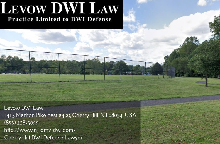 DWI defense lawyer in Cherry Hill near park