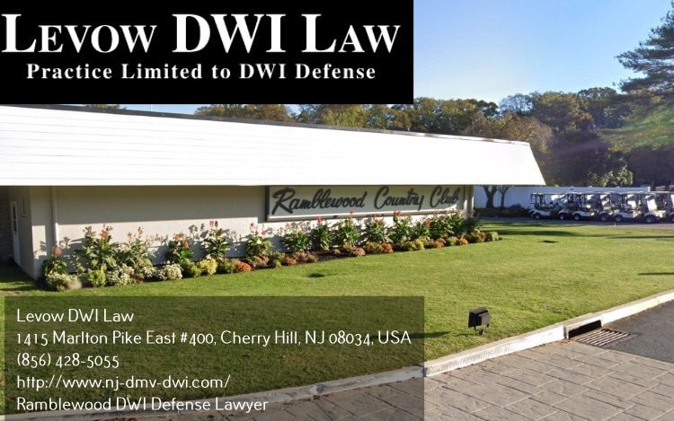 DWI defense lawyer in Ramblewood near country club