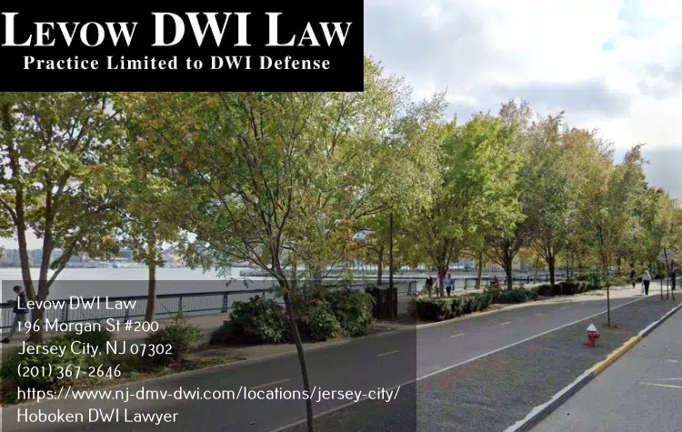 DWI lawyer in Hoboken, New Jersey near Hudson River