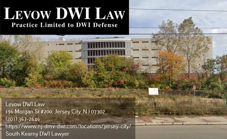 DWI lawyer in South Kearny, New Jersey near correctional center
