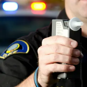 Parsippany Police Officer With DUI Breathalzer Test