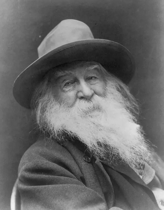 portrait of walt whitman