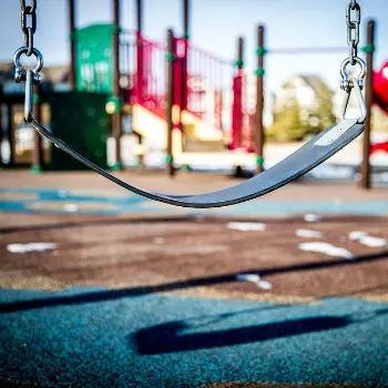 swing in playground